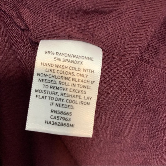 Halogen Cranberry Sleeveless Tunic Top XXL NWT - Picture 5 of 5